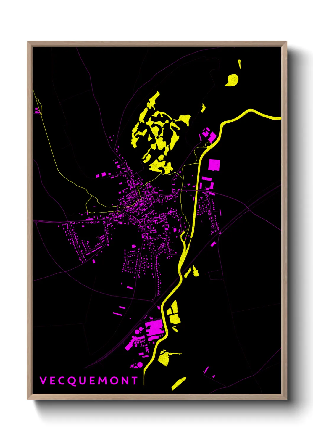 Un poster carteVecquemont