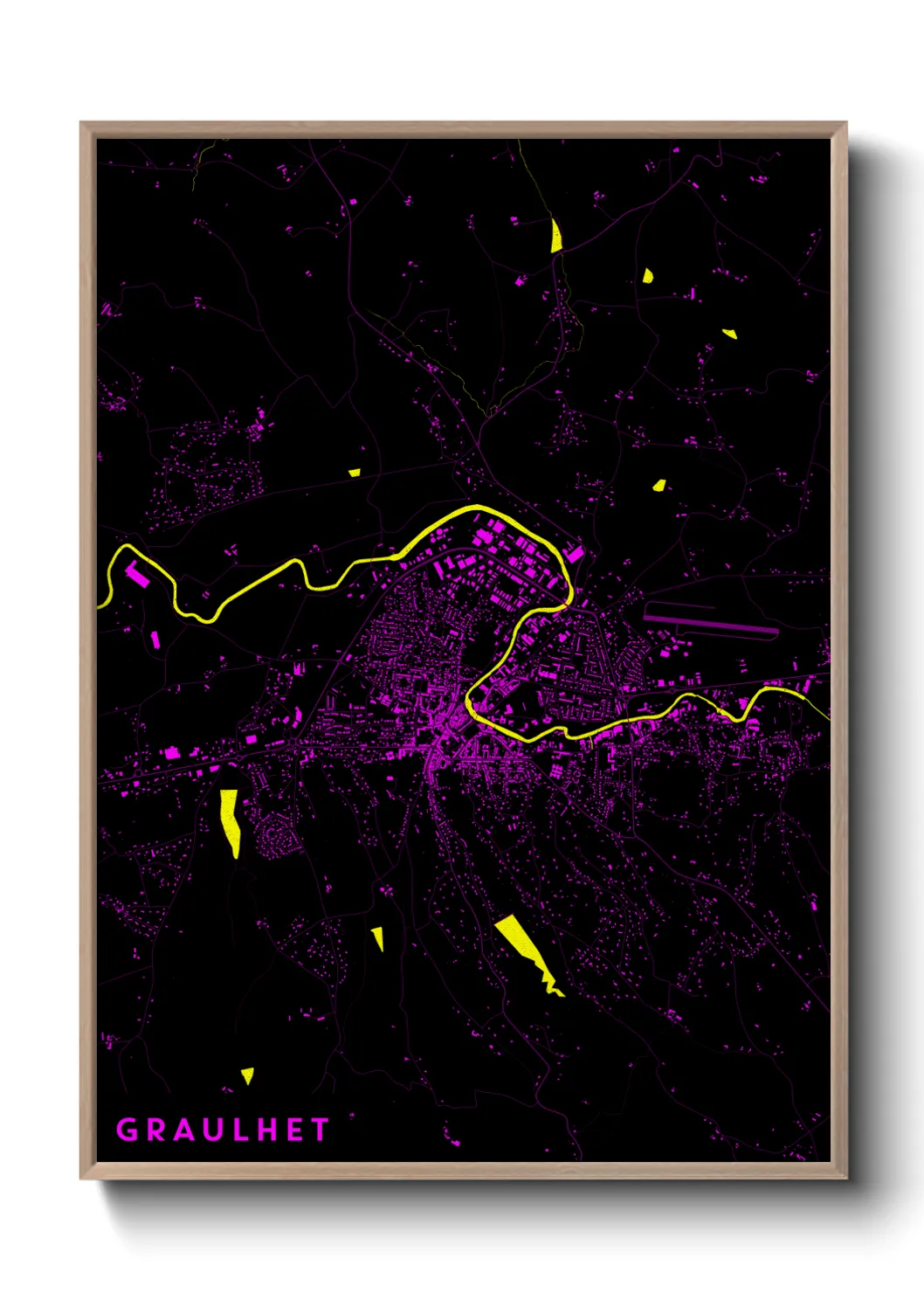 Un poster carteGraulhet