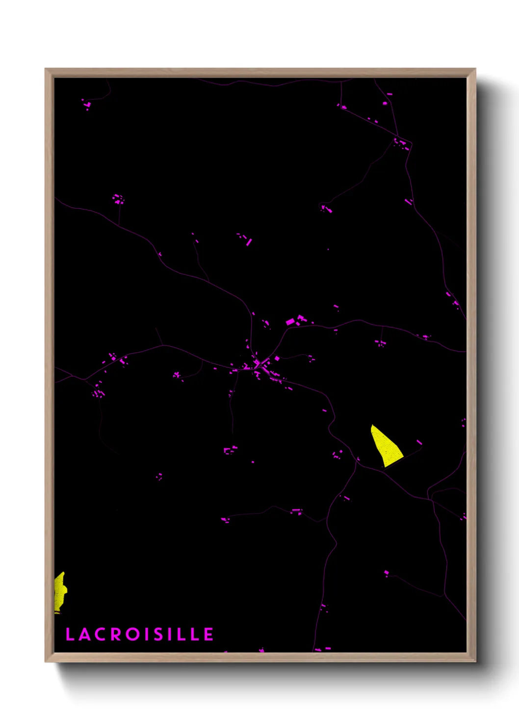 Un poster carteLacroisille