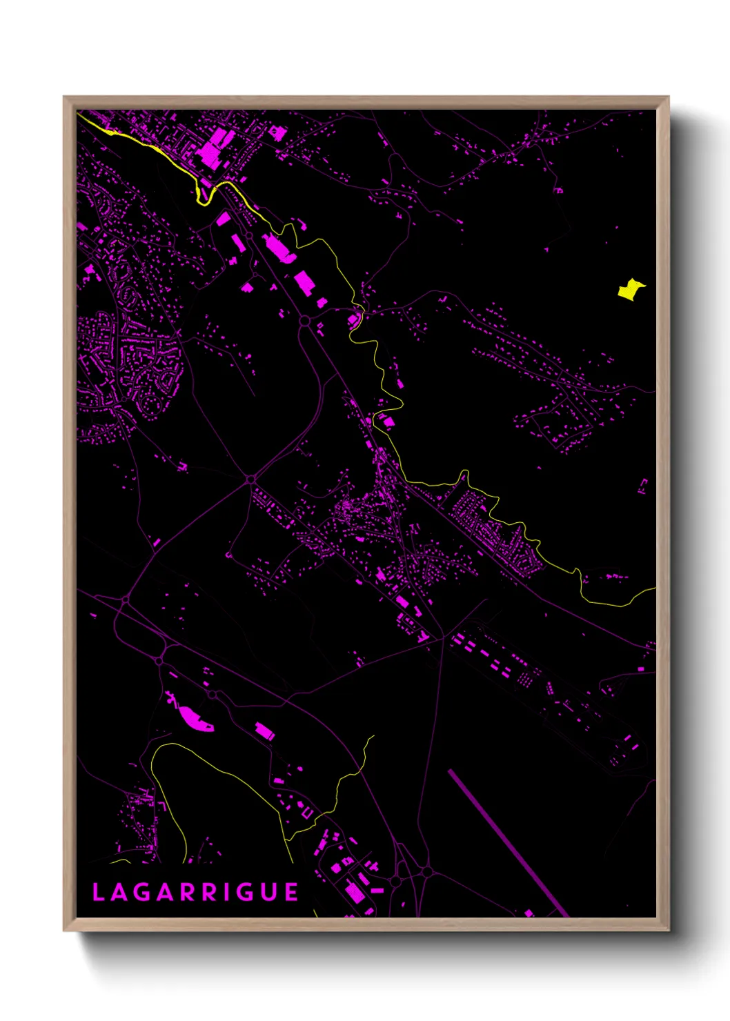 Un poster carteLagarrigue