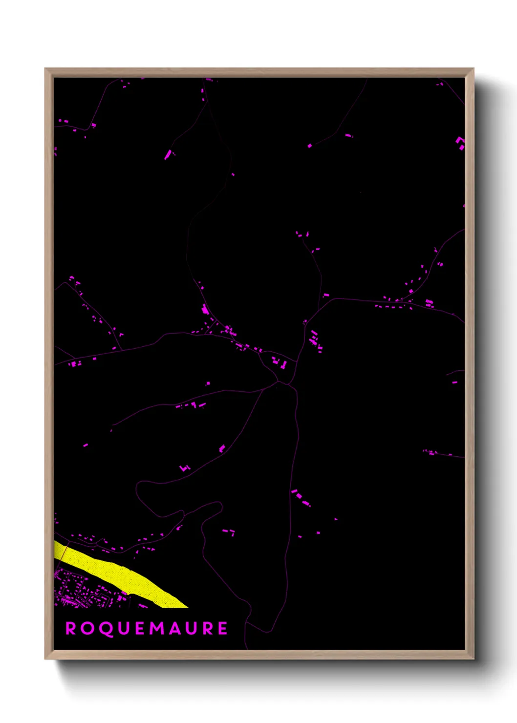 Un poster carteRoquemaure