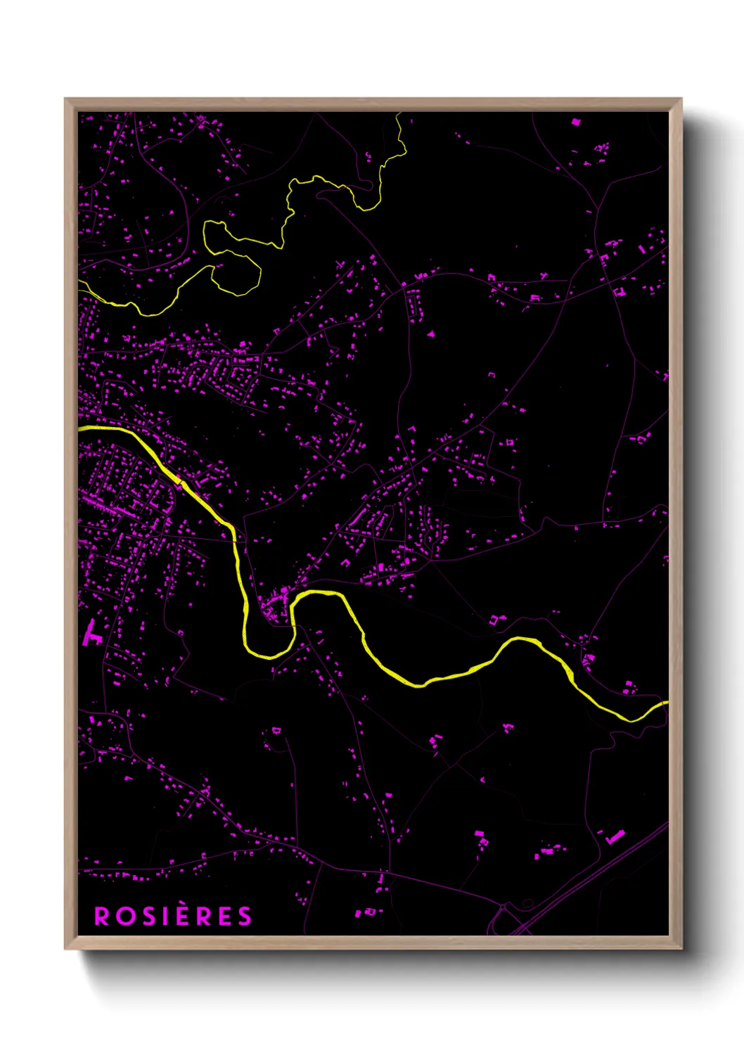 Un poster carteRosières