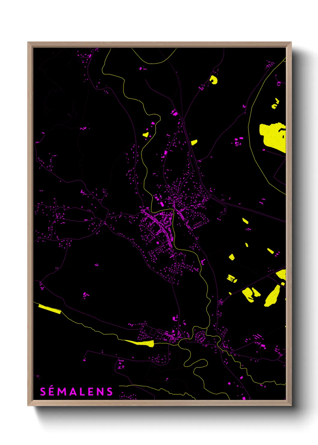 Un poster carteSémalens