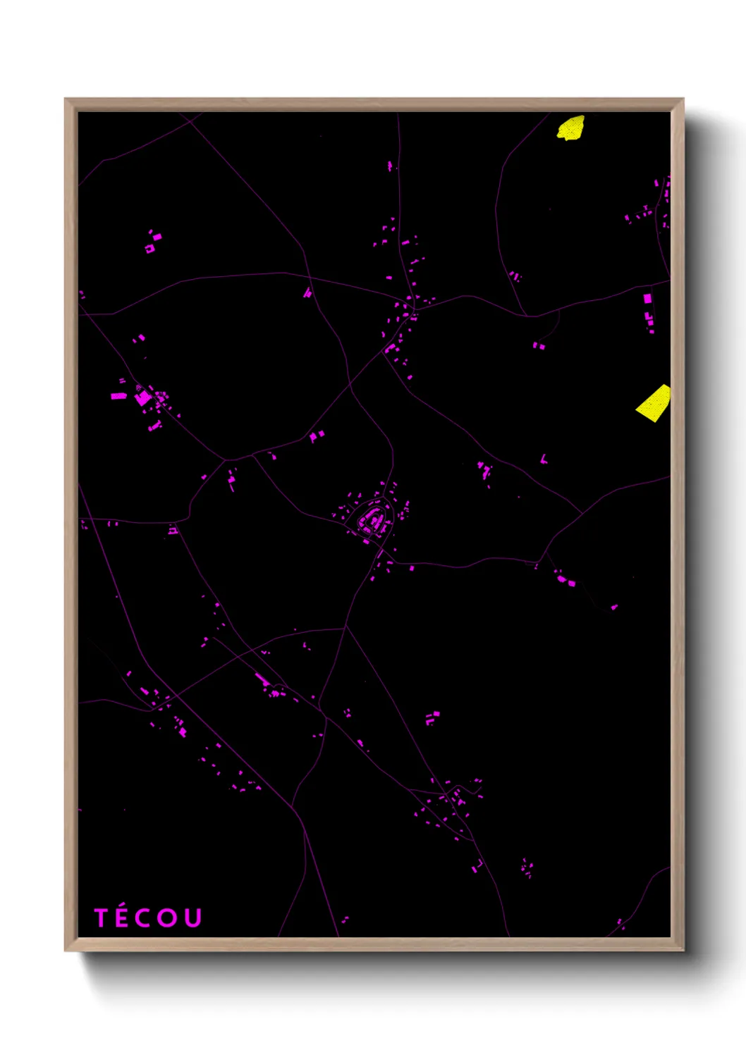 Un poster carteTécou