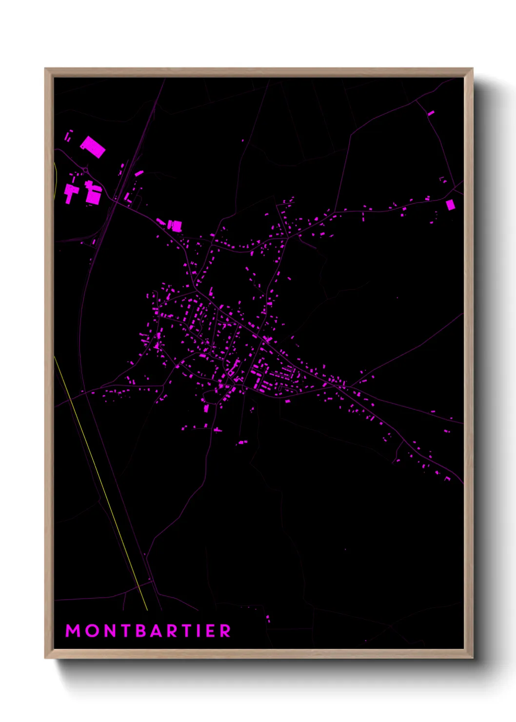 Un poster carteMontbartier