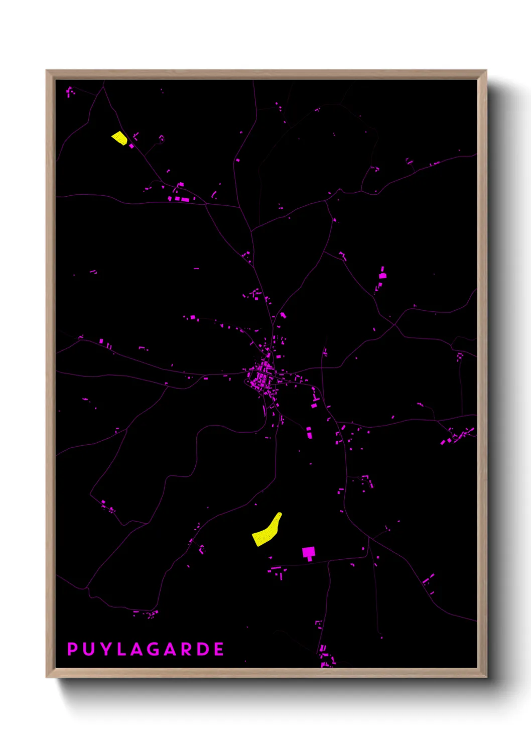 Un poster cartePuylagarde