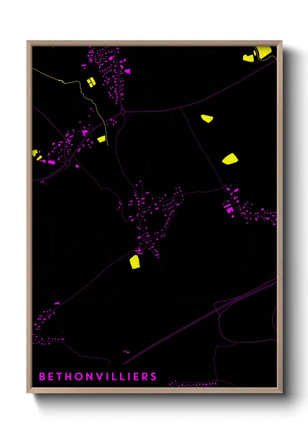 Un poster carteBethonvilliers