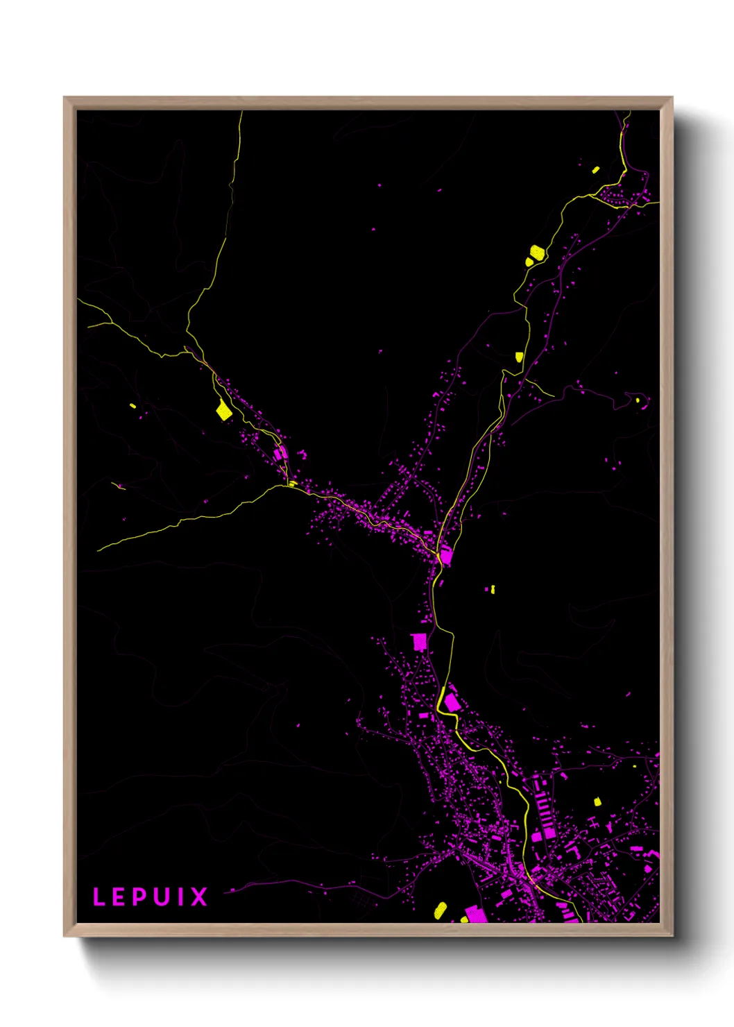 Un poster carteLepuix