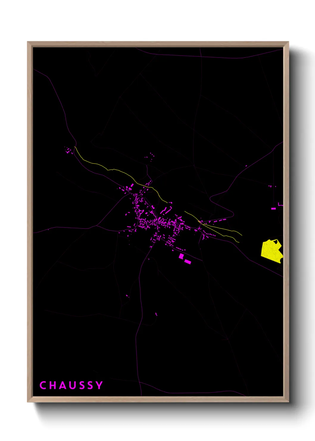 Un poster carteChaussy