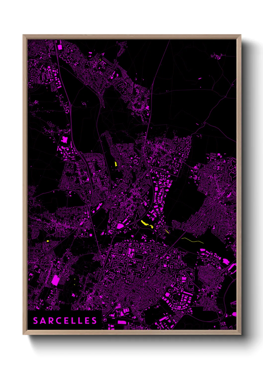 Un poster carteSarcelles