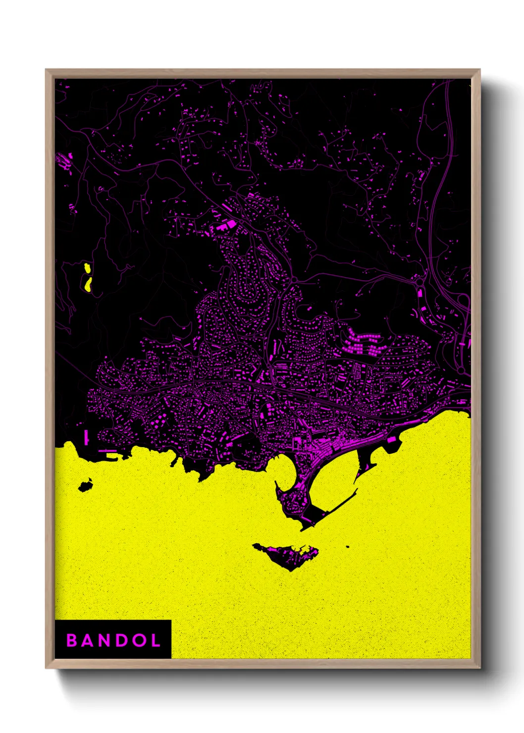 Un poster carteBandol