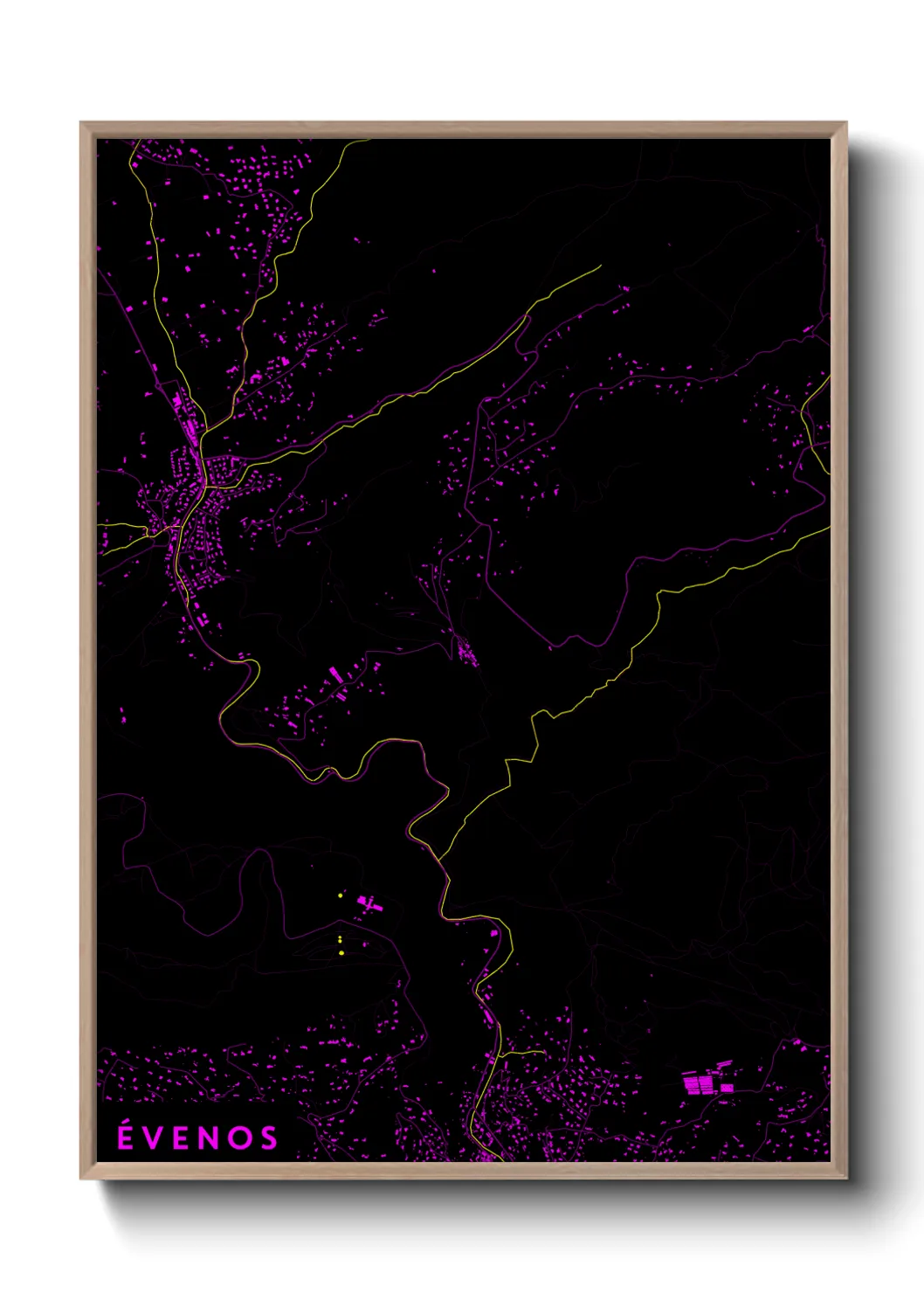 Un poster carteÉvenos