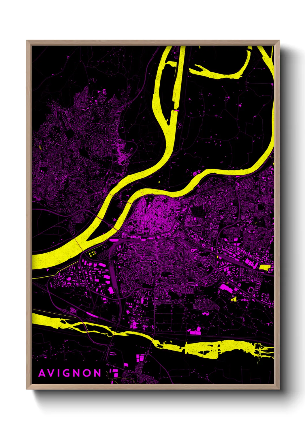 Un poster carteAvignon