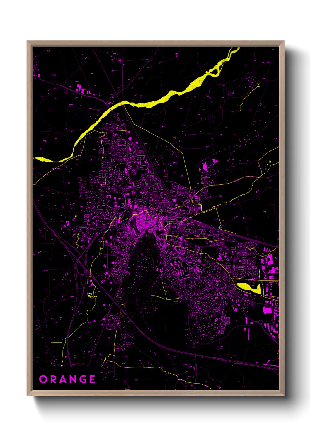 Un poster carteOrange