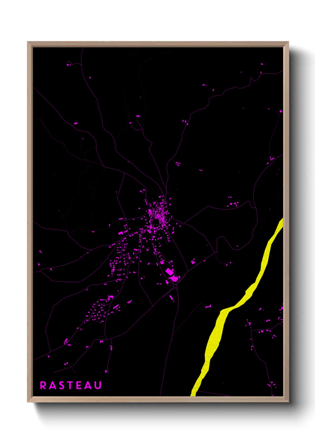 Un poster carteRasteau