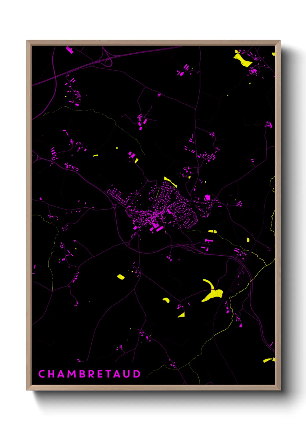 Un poster carteChambretaud