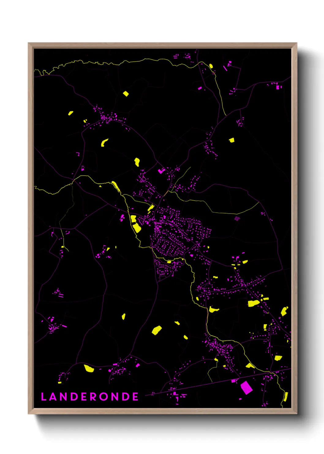 Un poster carteLanderonde