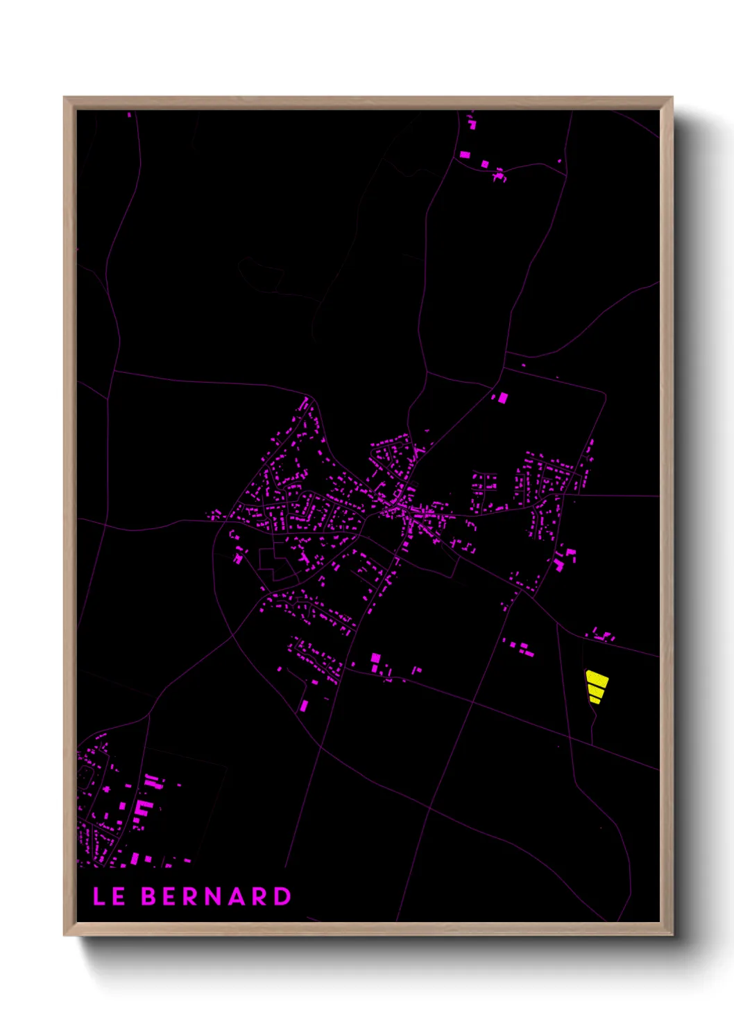 Un poster carteLe Bernard