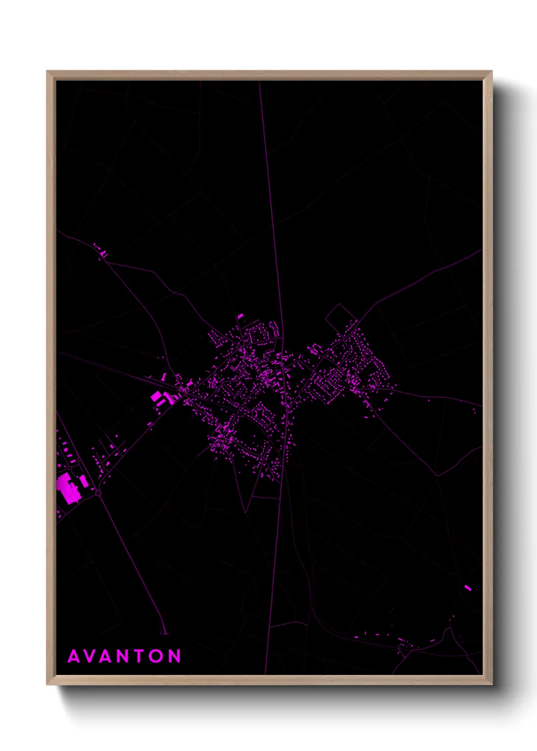 Un poster carteAvanton