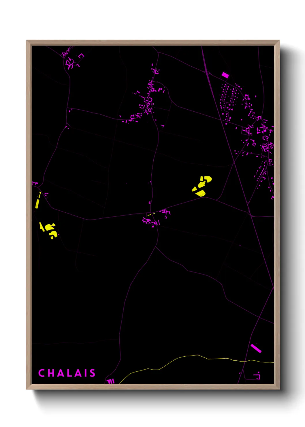 Un poster carteChalais