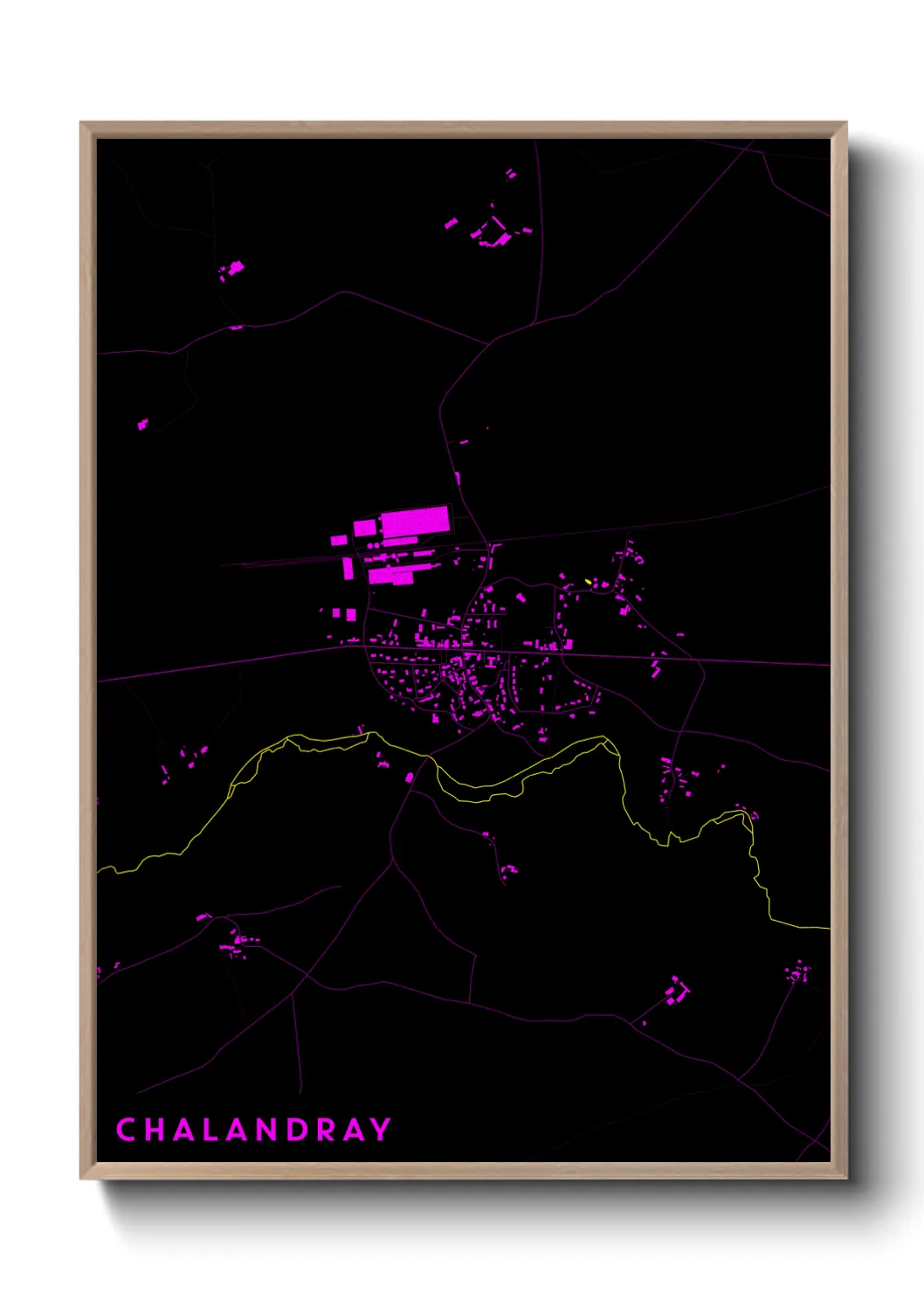 Un poster carteChalandray