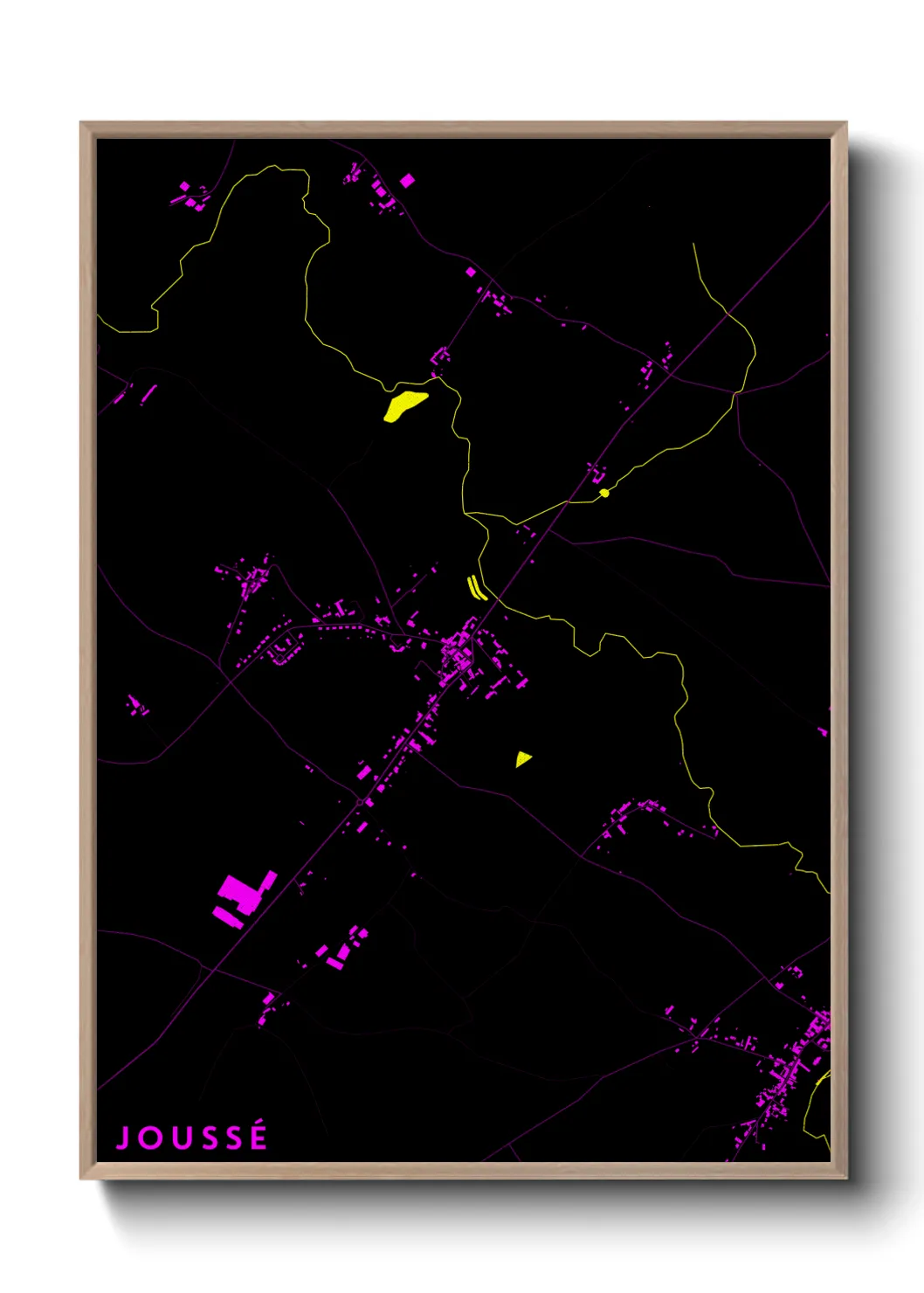 Un poster carteJoussé