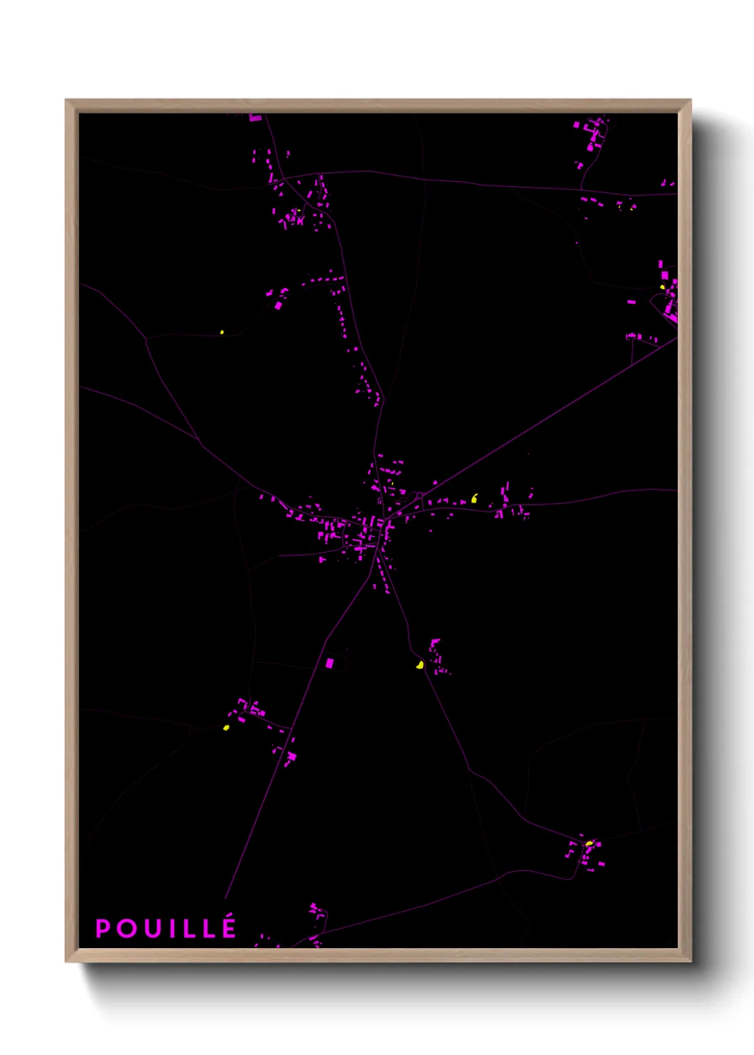 Un poster cartePouillé