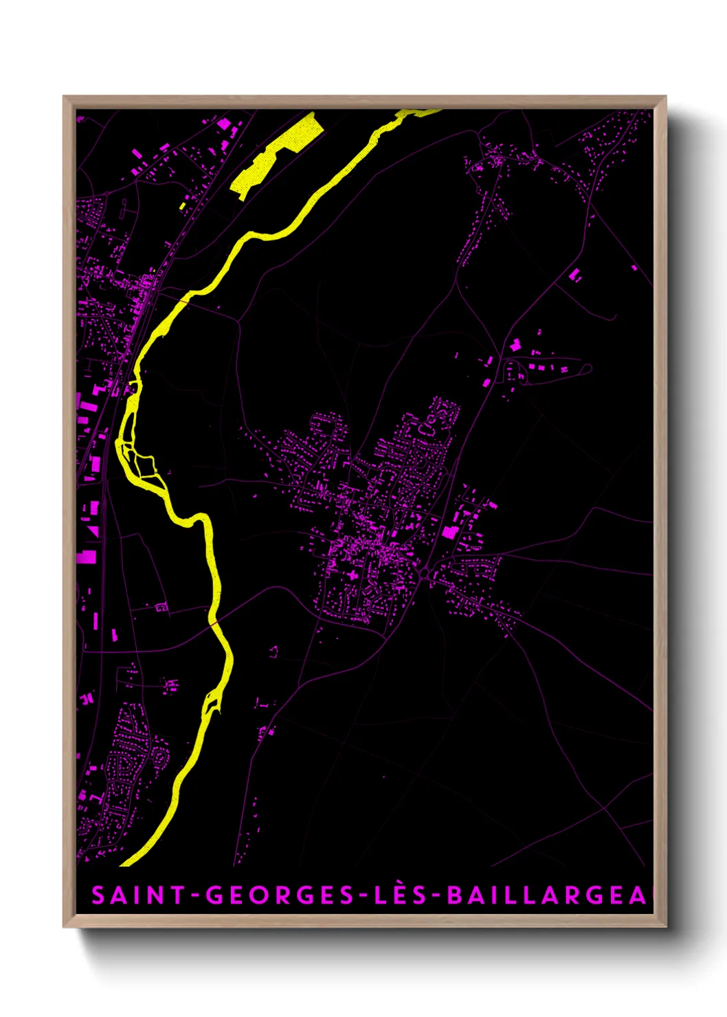 Un poster carteSaint-Georges-lès-Baillargeaux
