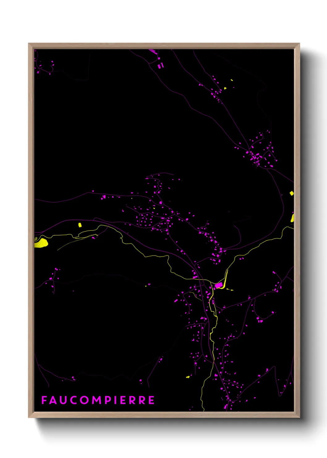 Un poster carteFaucompierre