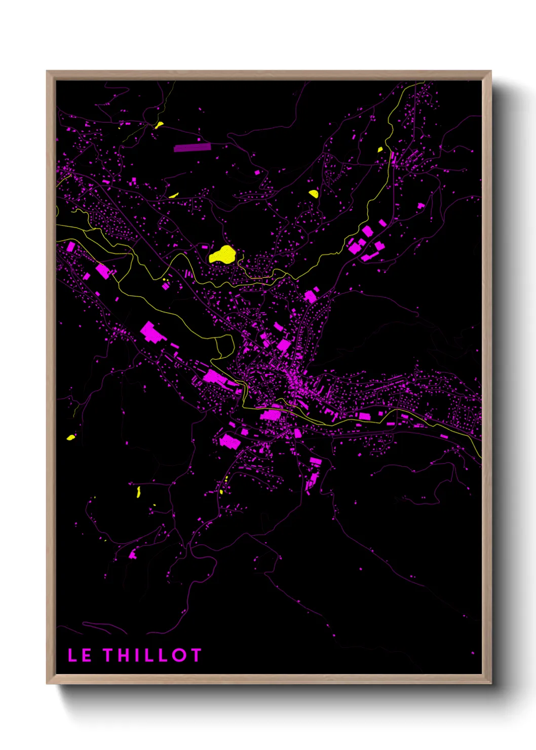 Un poster carteLe Thillot