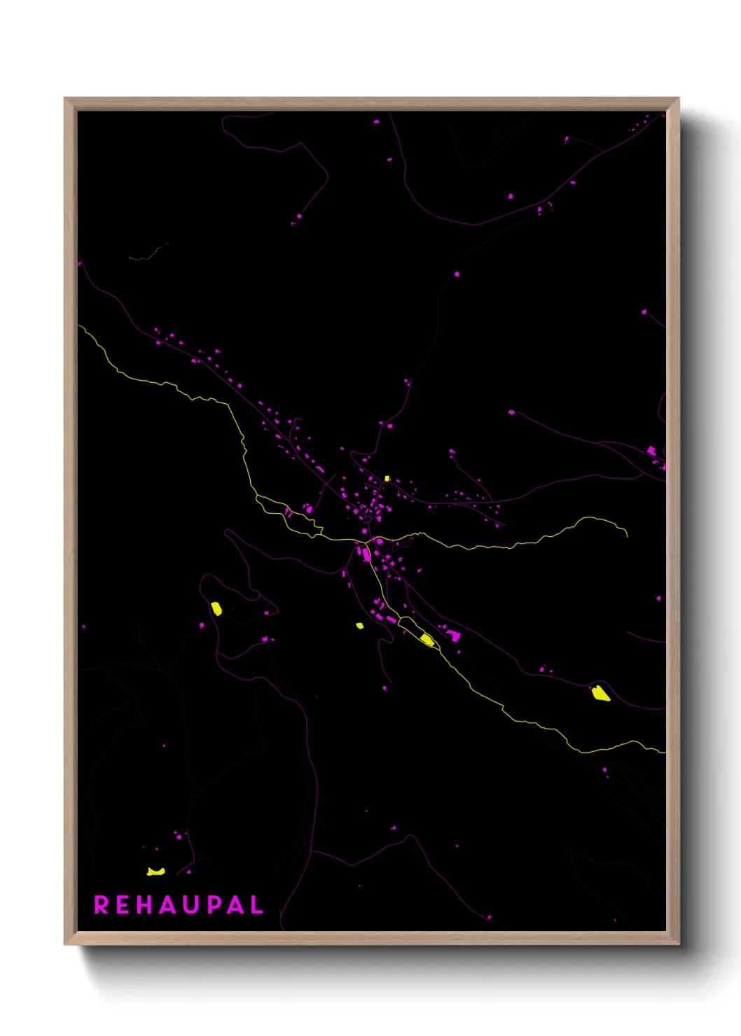 Un poster carteRehaupal