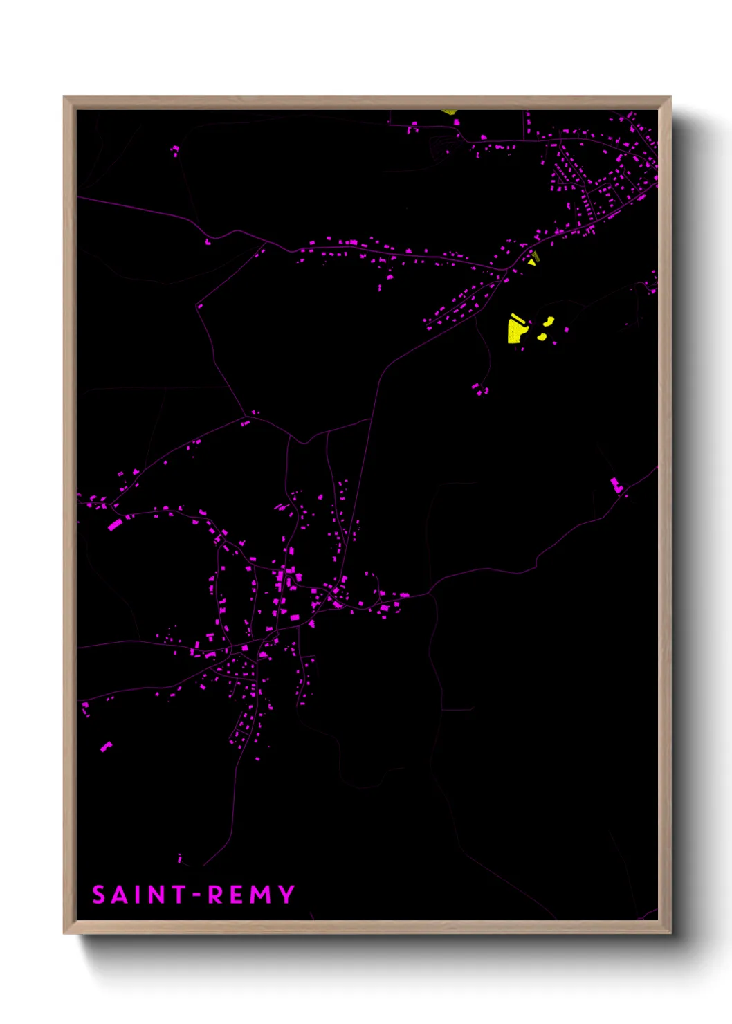 Un poster carteSaint-Remy