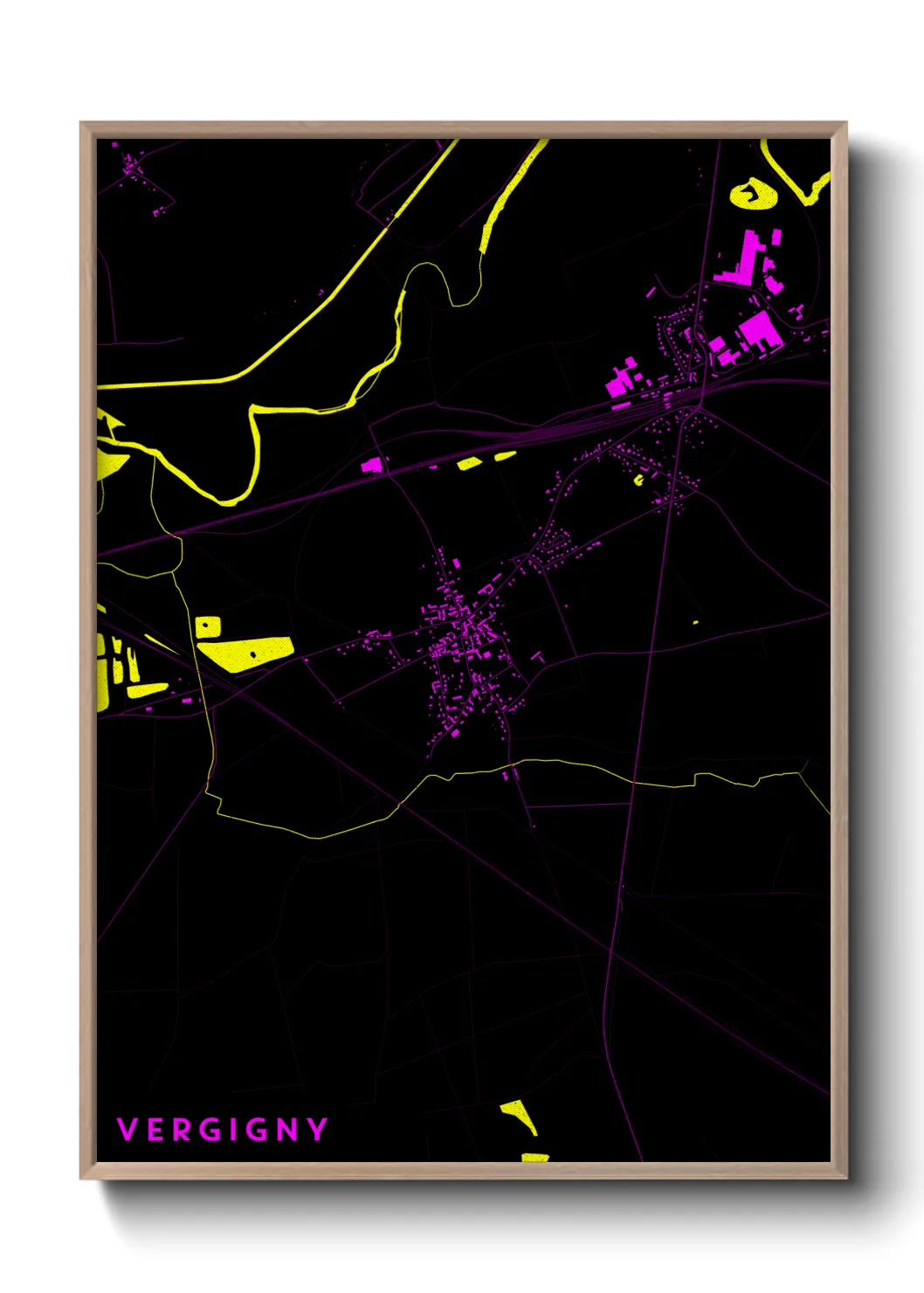 Un poster carteVergigny