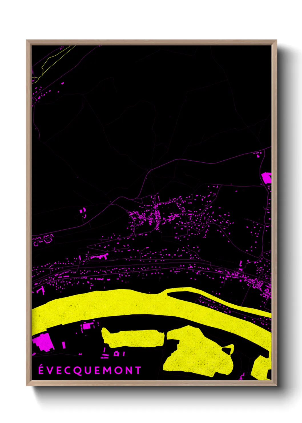 Un poster carteÉvecquemont