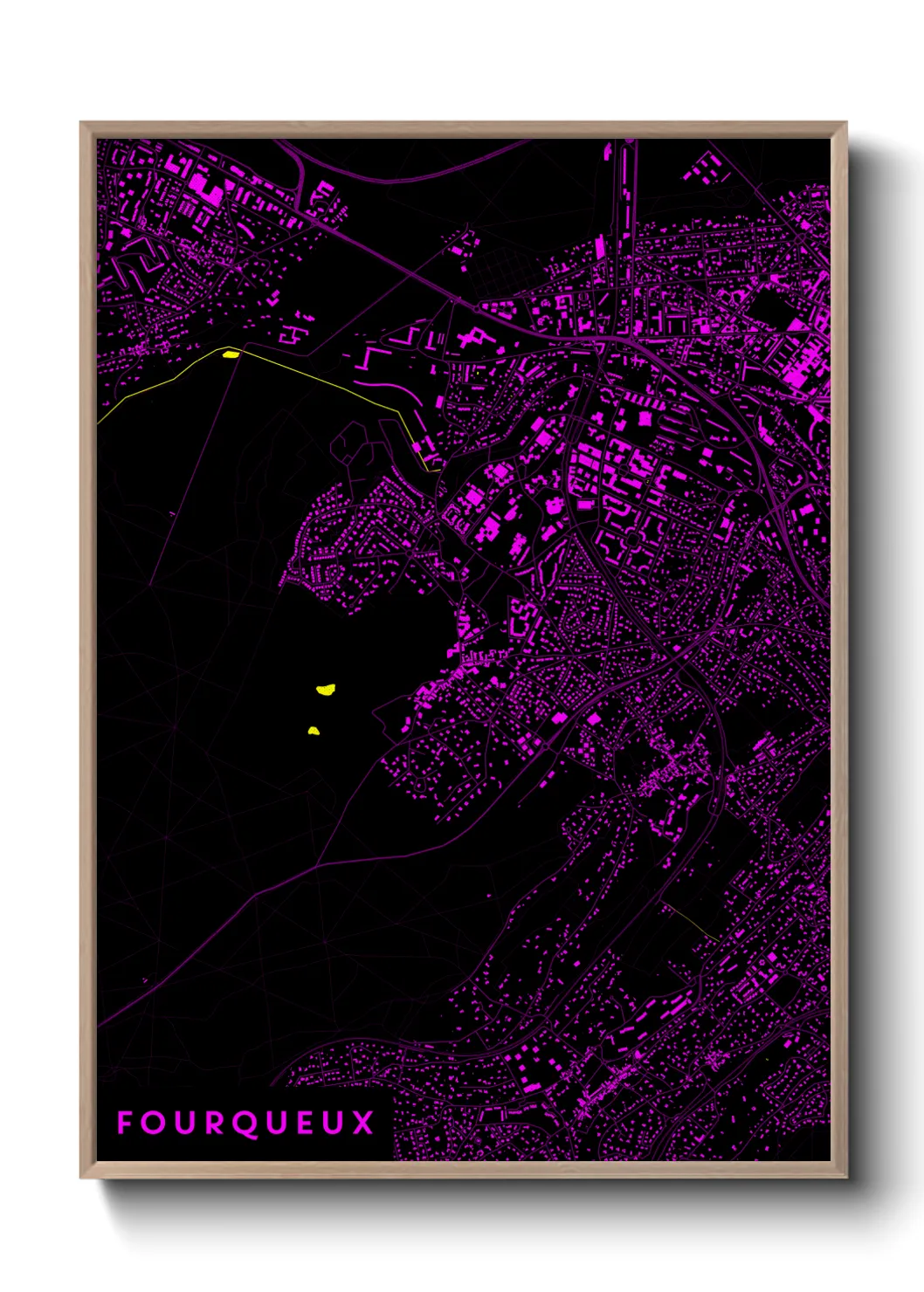 Un poster carteFourqueux
