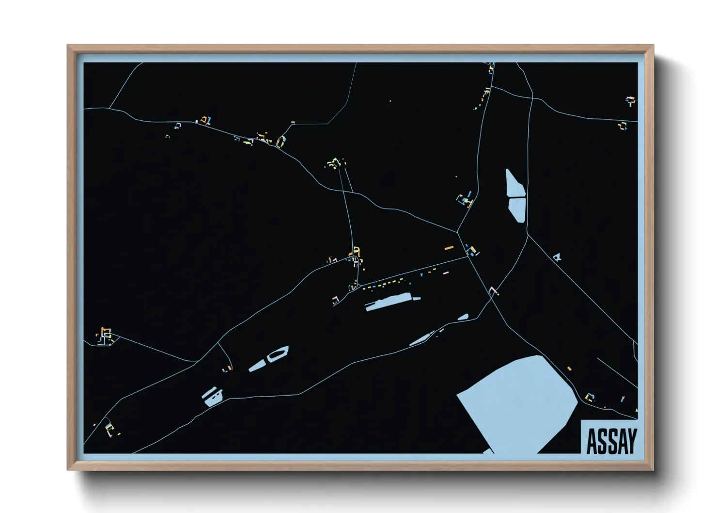 Une affiche de carte sur Assay