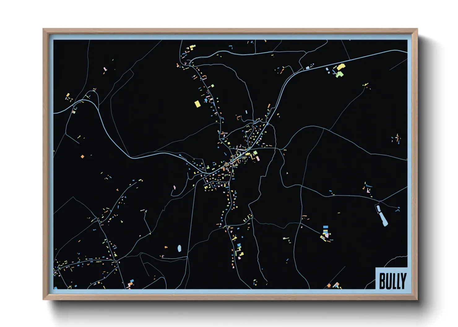 Une affiche de carte sur Bully