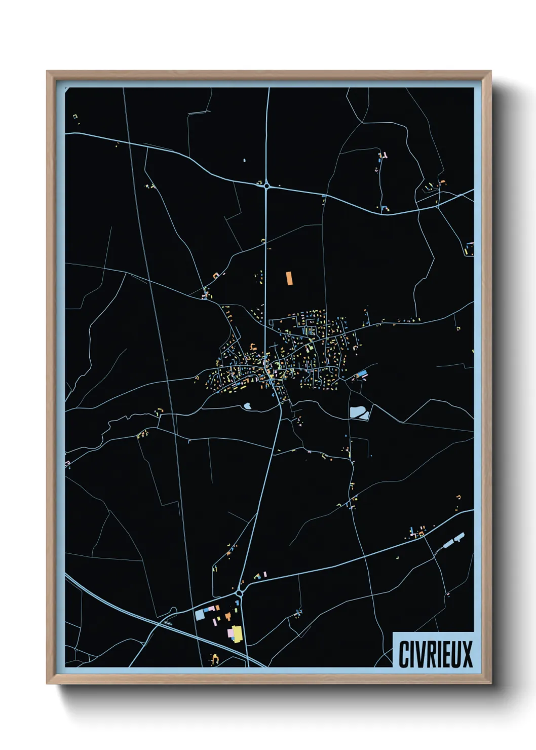 Un poster carteCivrieux