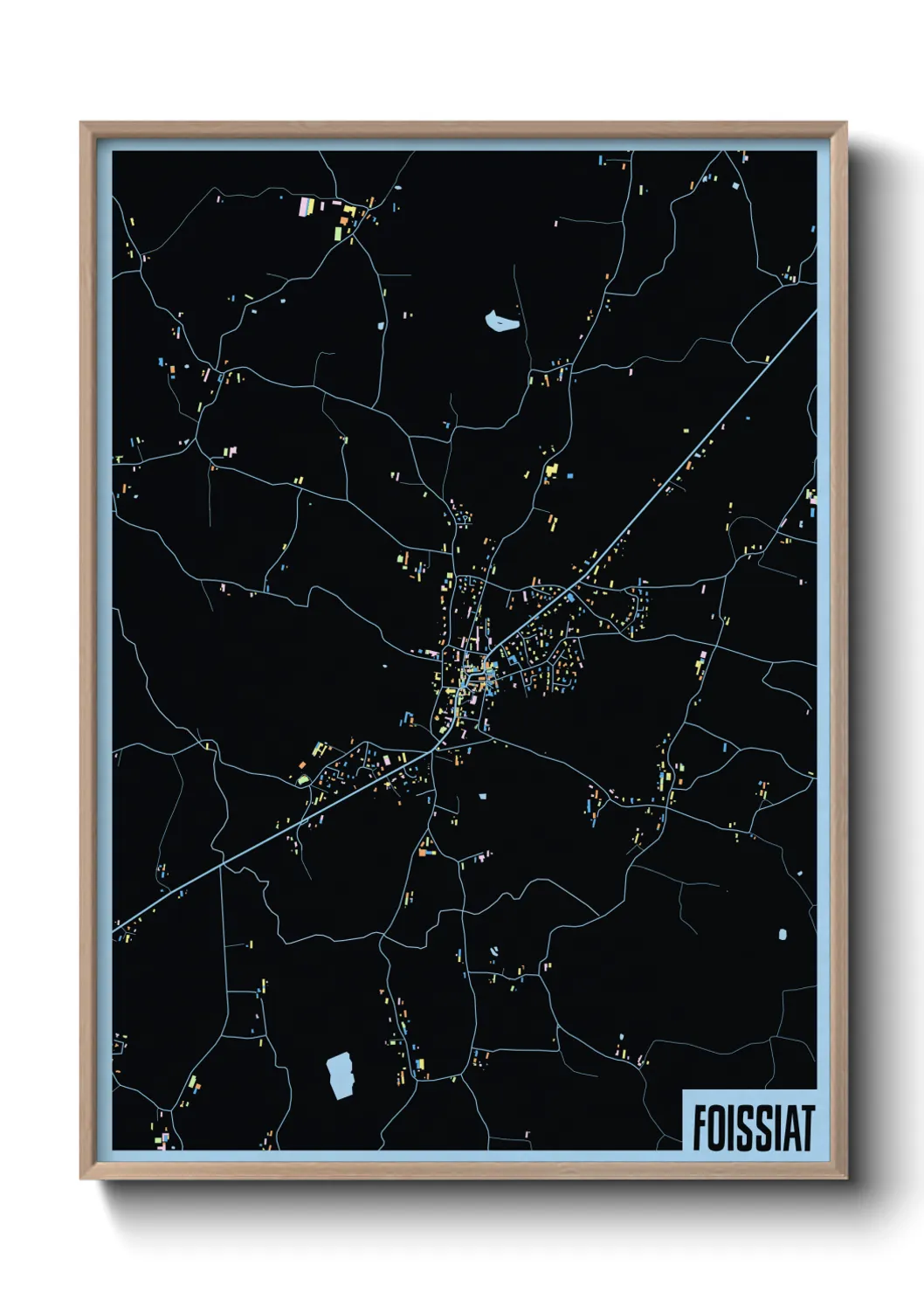 Un poster carteFoissiat