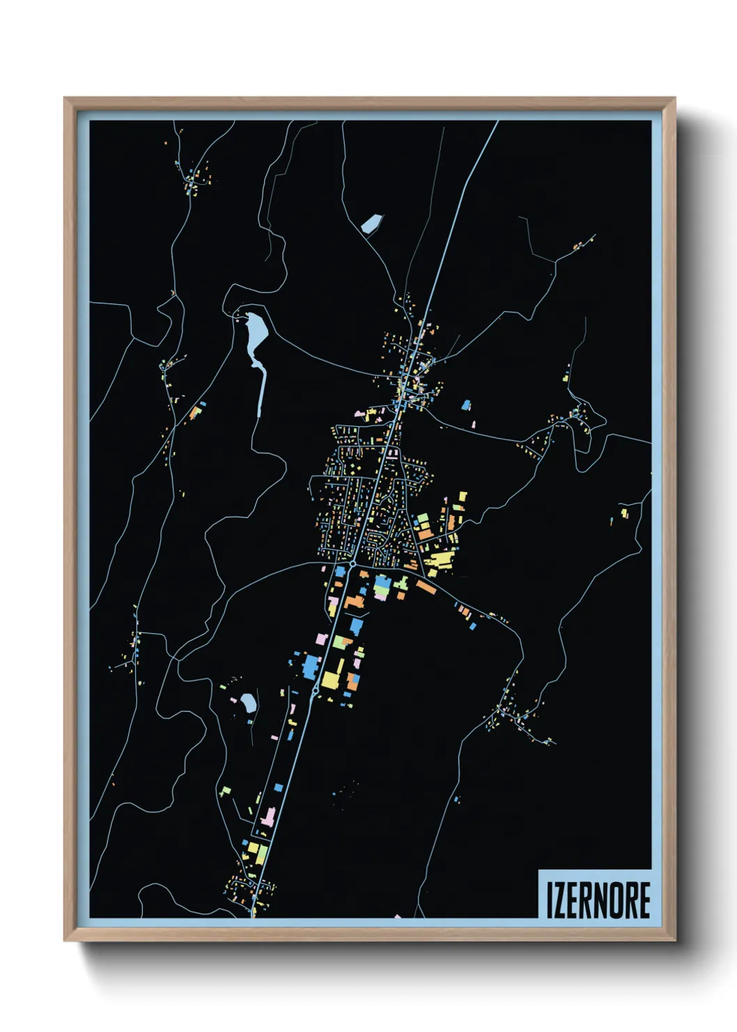 Un poster carteIzernore