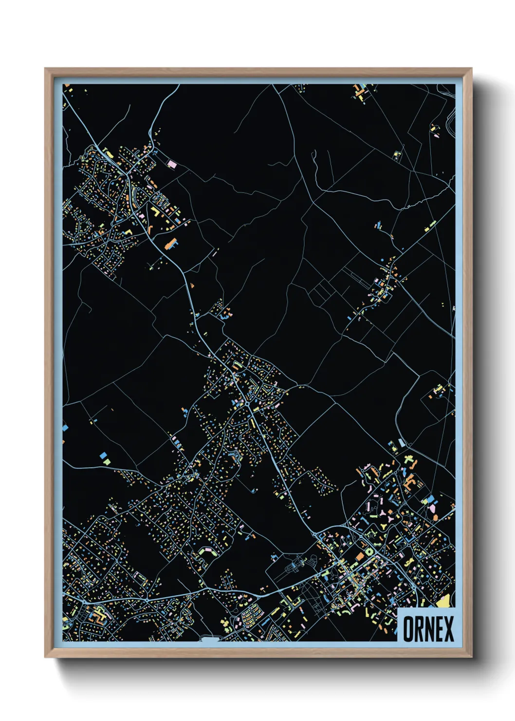 Un poster carteOrnex