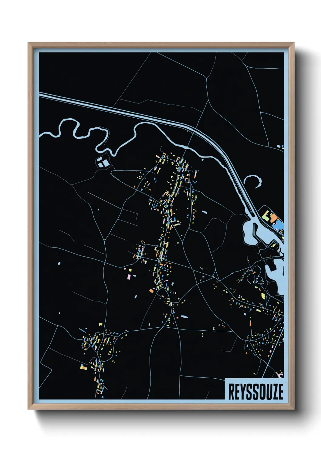 Un poster carteReyssouze