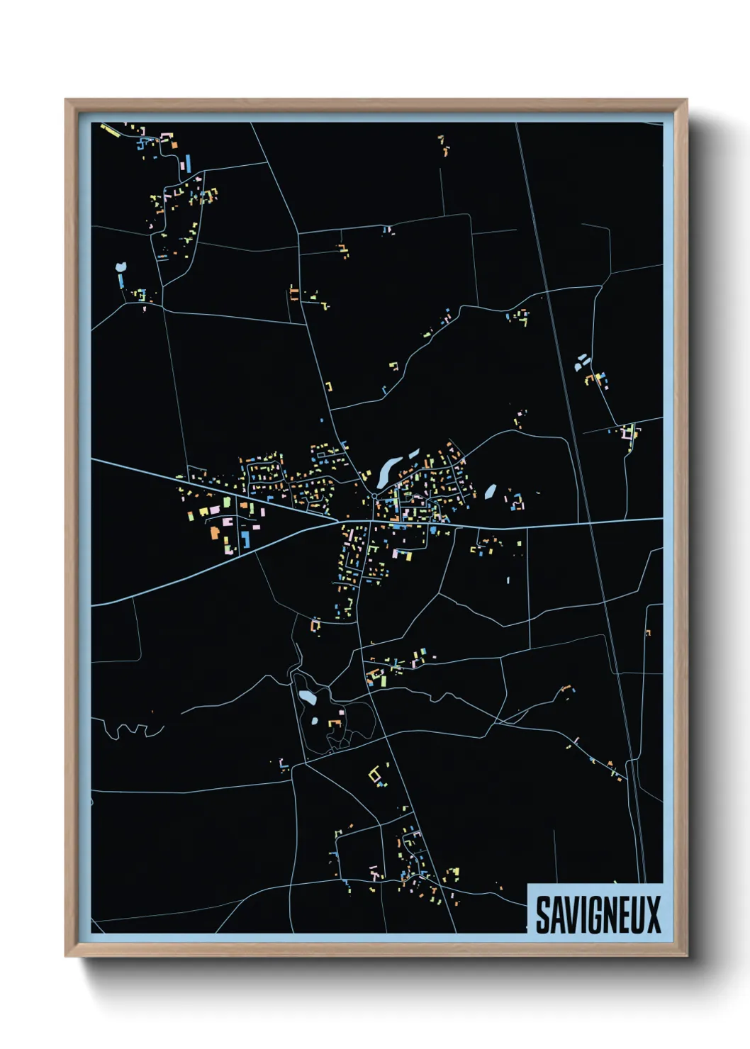 Un poster carteSavigneux