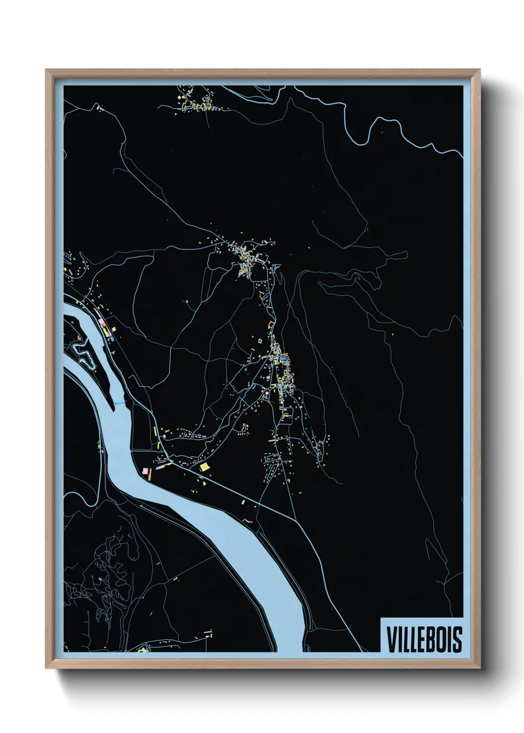 Un poster carteVillebois