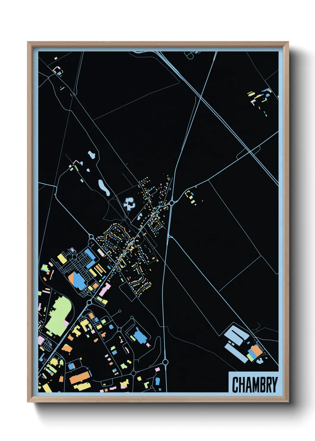 Un poster carteChambry