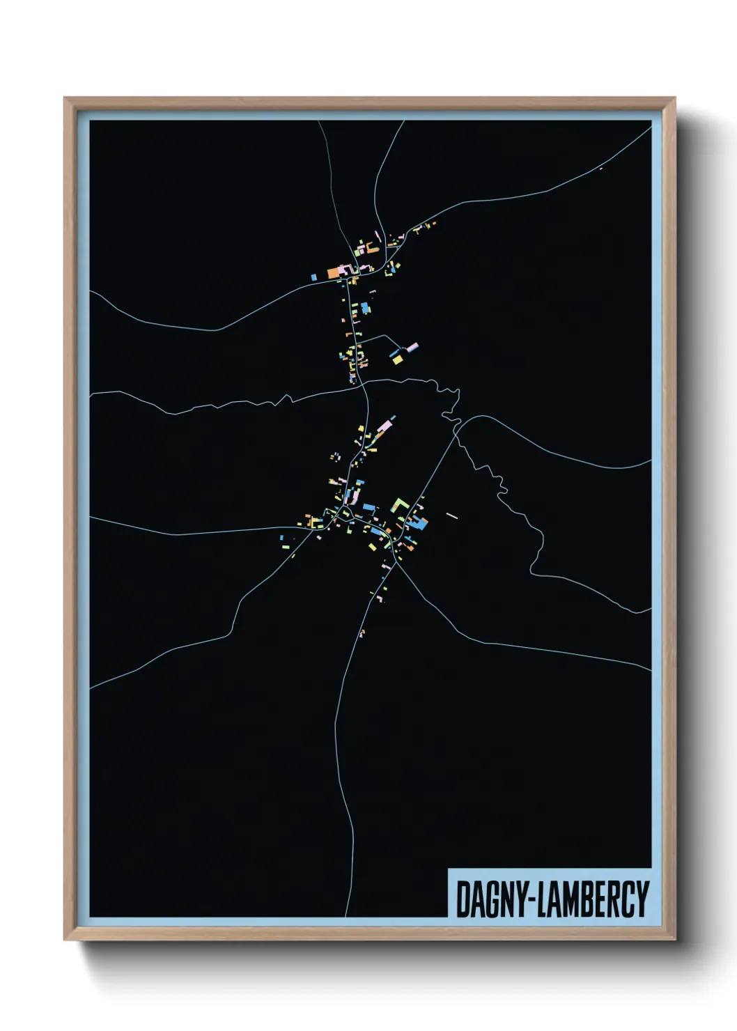 Un poster carteDagny-Lambercy