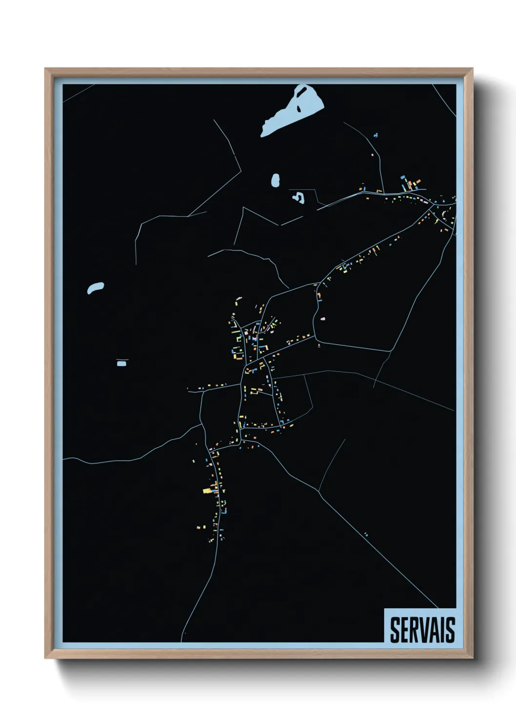 Un poster carteServais