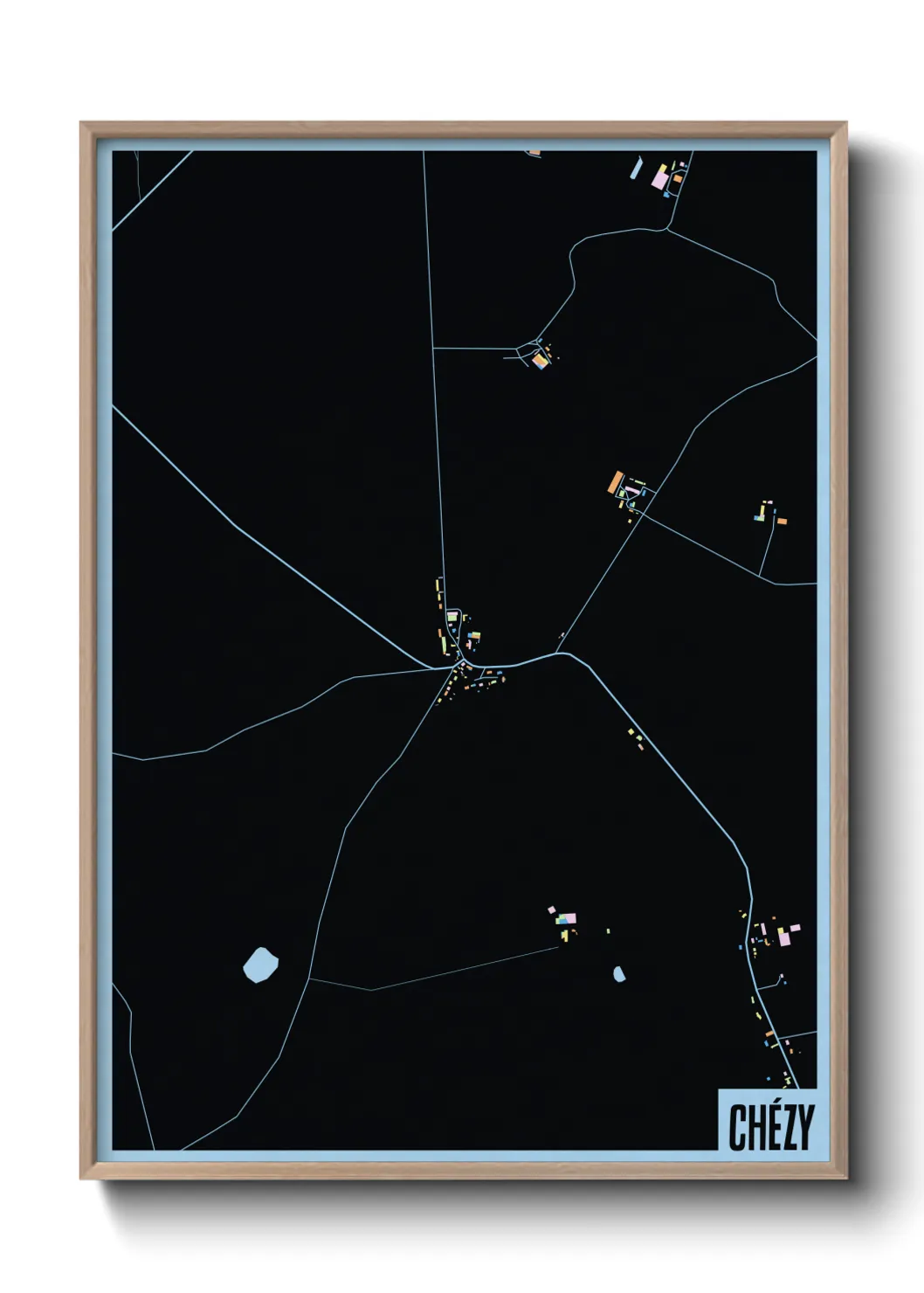 Un poster carteChézy