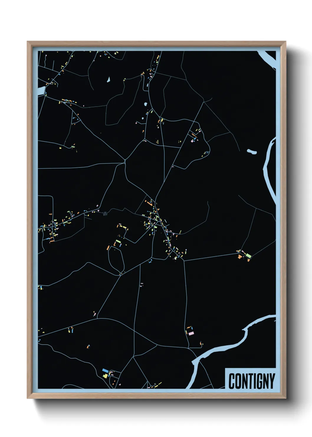 Un poster carteContigny