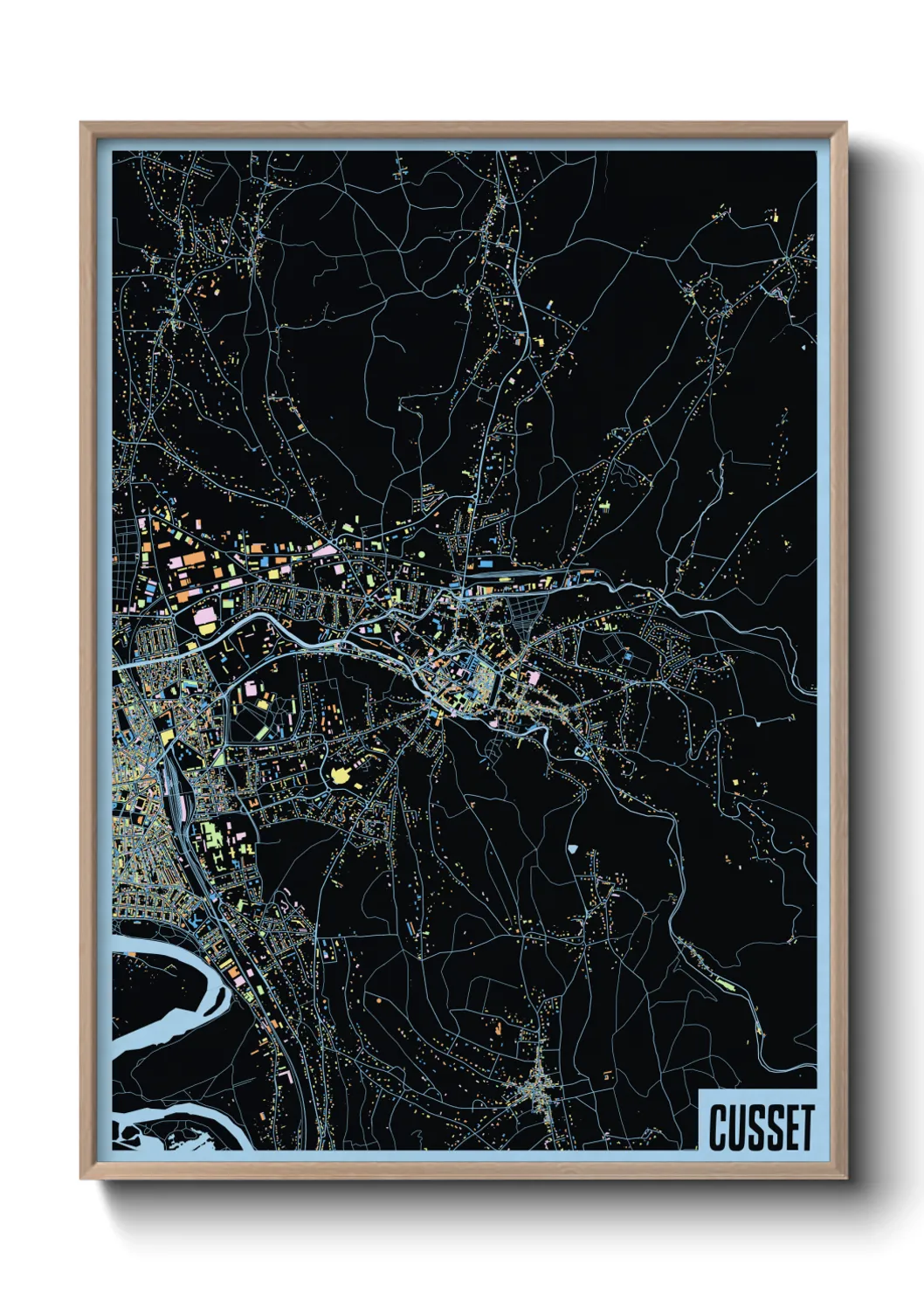 Un poster carteCusset